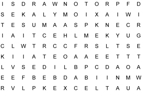 Word Search Puzzle: Find the Words!